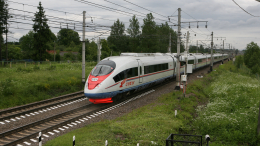 Тело зацепера обнаружили на крыше «Сапсана» в Петербурге