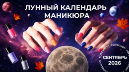 Ноготочки на удачу: лунный гороскоп маникюра на сентябрь 2026 для знаков зодиака