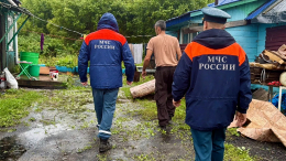 Вода смыла дома и дороги: что известно о последствиях паводка на Сахалине