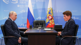Кожемяко доложил Путину о росте экономики Приморского края