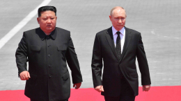 Путин поздравил Ким Чен Ына с годовщиной образования КНДР