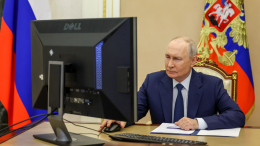 Путин дистанционно проголосовал на выборах в Госдуму