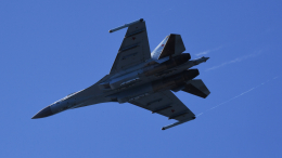 Су-35С несет боевое дежурство. Лучшее видео из зоны СВО