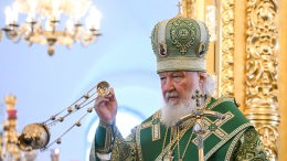 Патриарх Кирилл освятил колокол, изготовленный в память о погибших на СВО