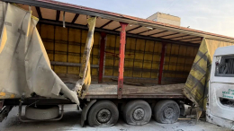 Удар украинских дронов по автобусу и фуре в Луганске: пострадали три человека